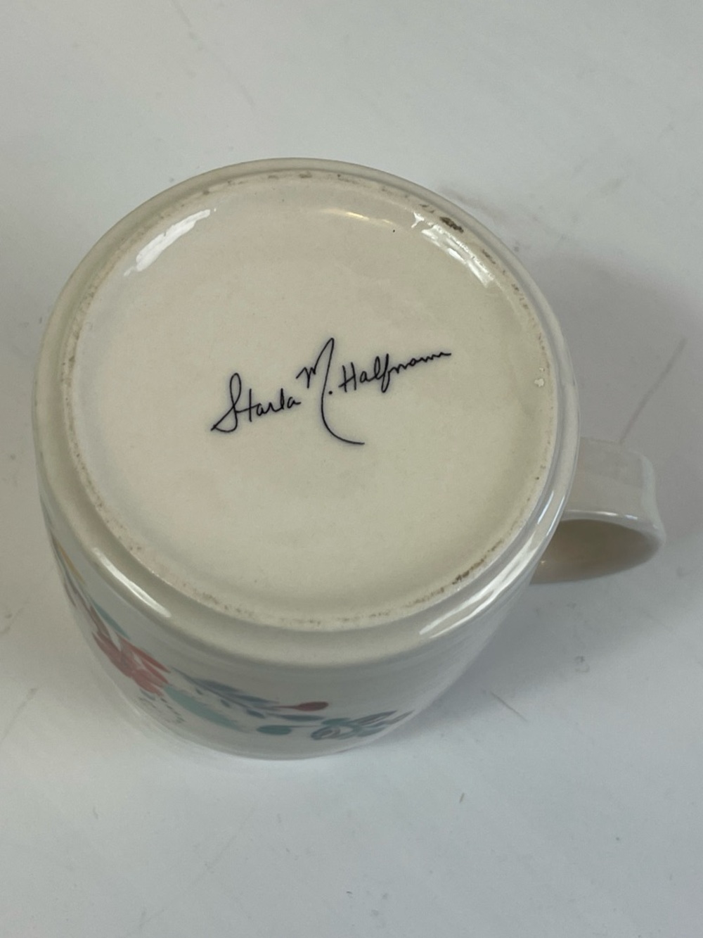 Starla M Halfmann Anthropologie monogram H mug - Picture 8 of 11
